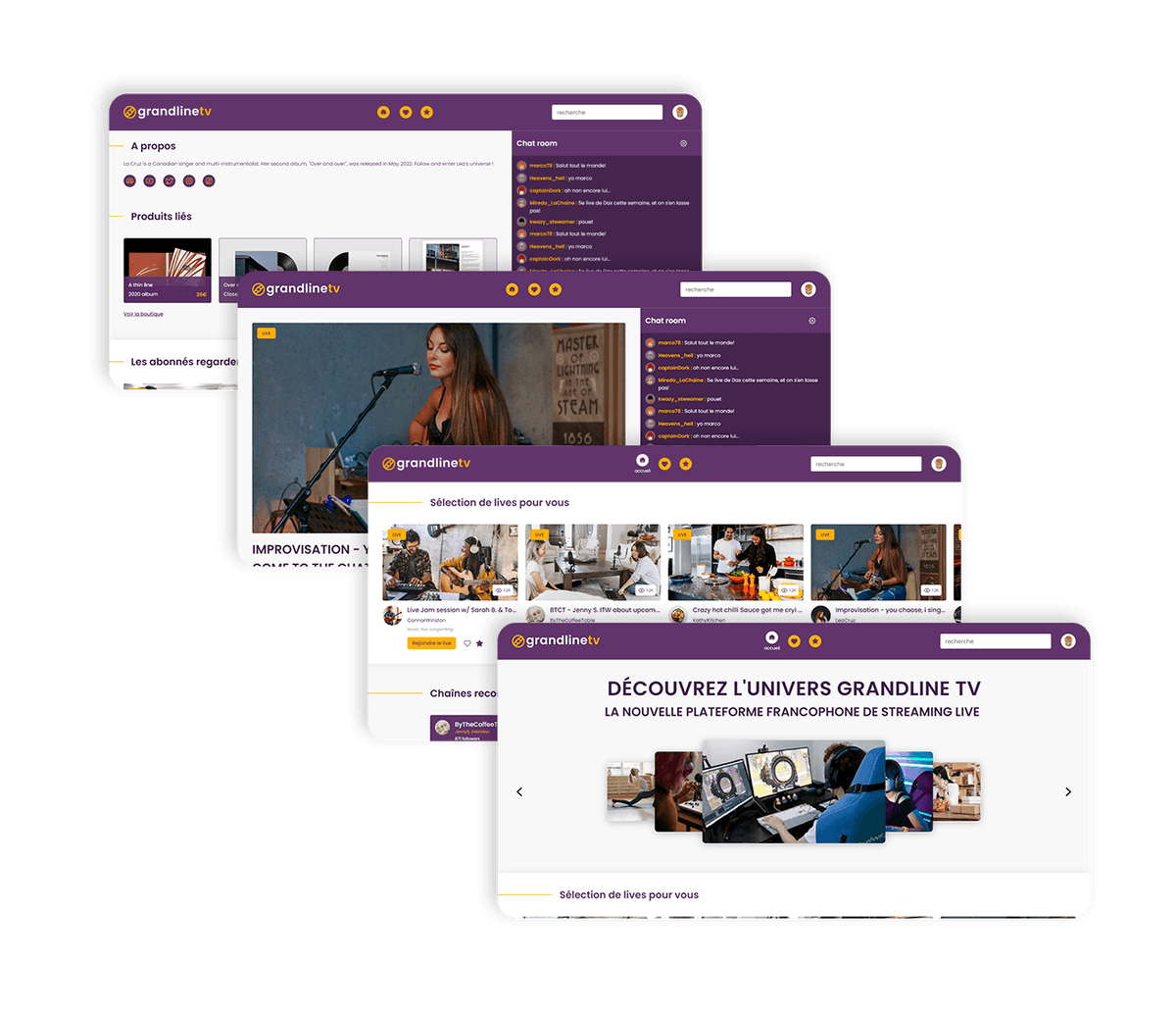 On a créé une plateforme de Streaming Vidéo en Direct !