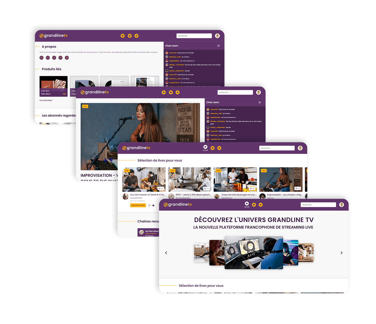 On a créé une plateforme de Streaming Vidéo en Direct !