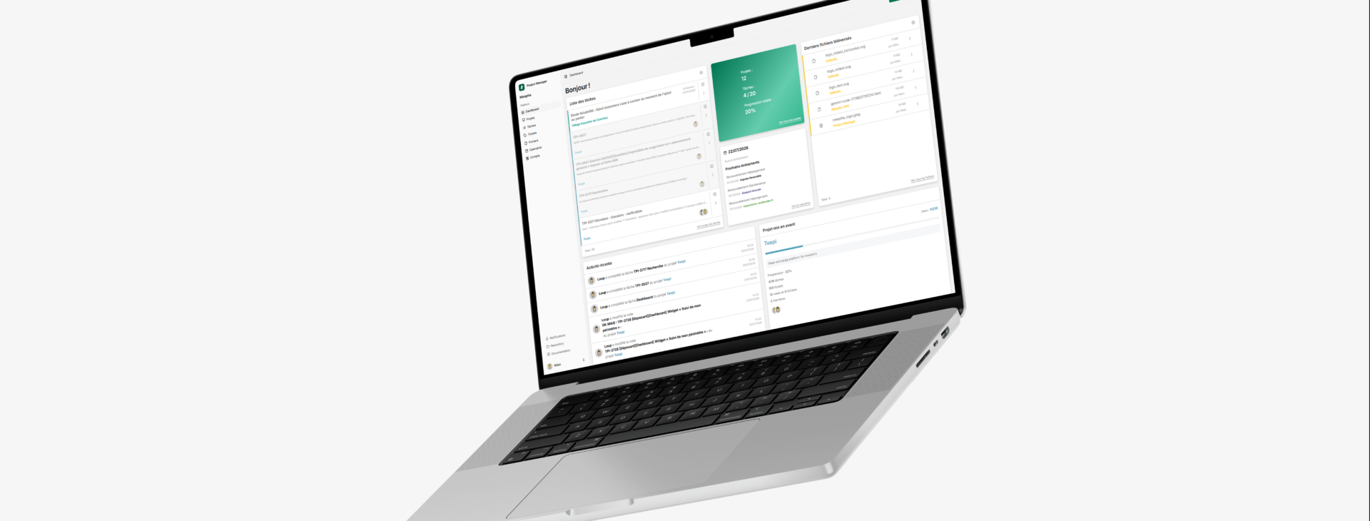 Project Manager by Meepha - Mockup Macbook 02
