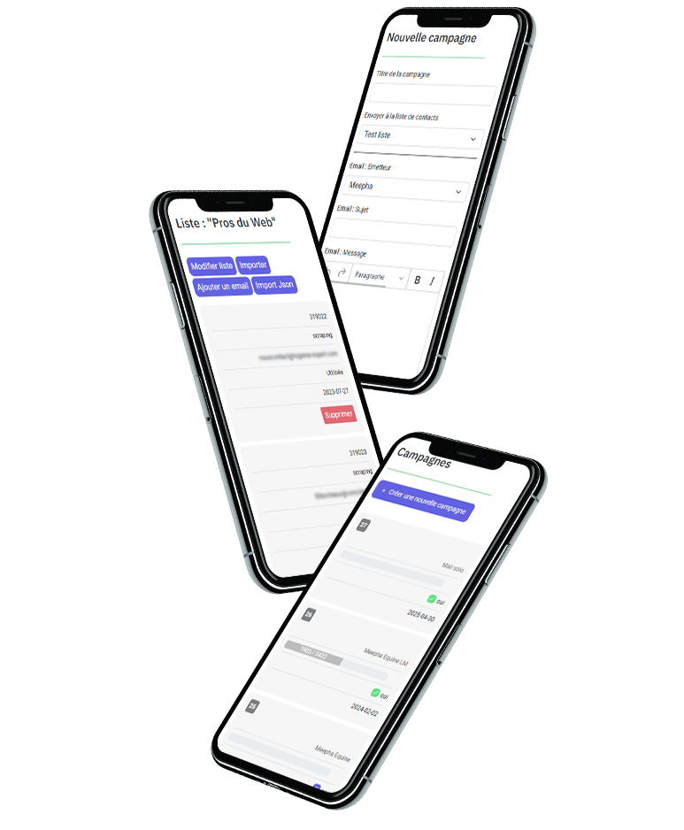 Scrape Machine Mobile Mockups